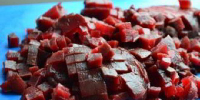 Рецепт винегрета с кальмарами