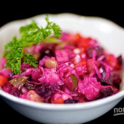 Рецепт Винегрета с капустой