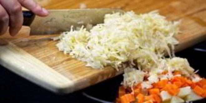 Рецепт винегрета с капустой