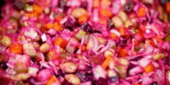 Рецепт винегрета с капустой