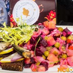 Рецепт Винегрета с квашеной капустой и горошком