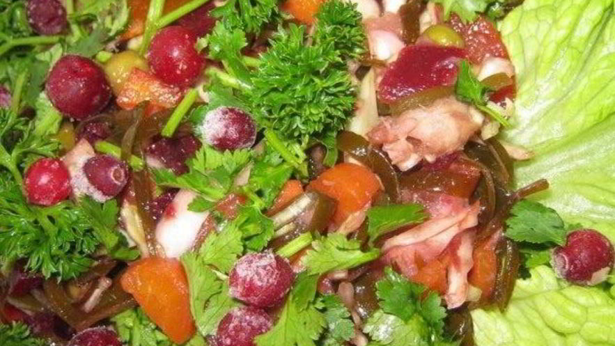 Рецепт винегрета с рыбой