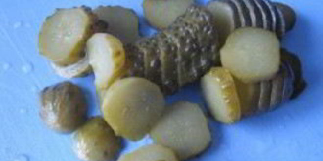 Рецепт винегрета с рыбой