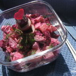 Рецепт Винегрета с сельдью