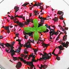 Рецепт Винегрета со свежей капустой