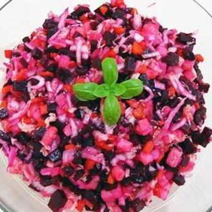 Рецепт Винегрета со свежей капустой