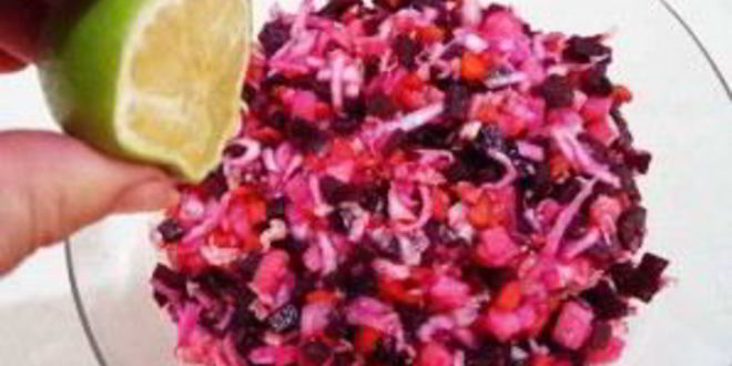 Рецепт винегрета со свежей капустой