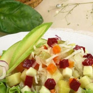 Рецепт Винегрета Зимнего