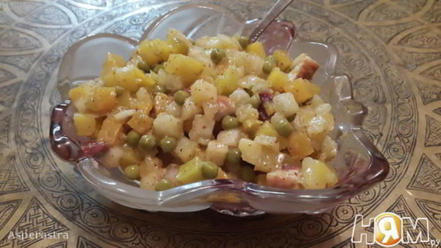 Рецепт желтого винегрета