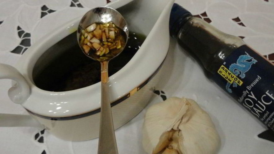 Рецепт чесночно-соевого соус
