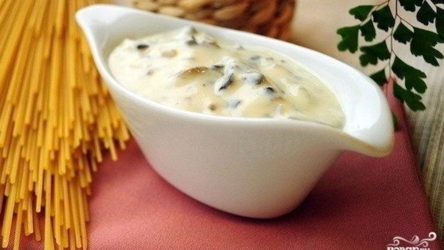 Рецепт грибного соуса к мясу