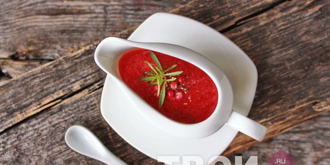 Рецепт клубничного соуса