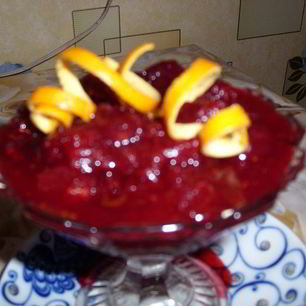 Рецепт Клюквенного соуса с имбирем