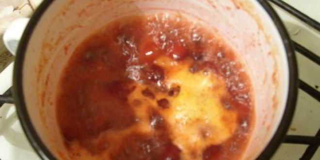 Рецепт клюквенного соуса с имбирем