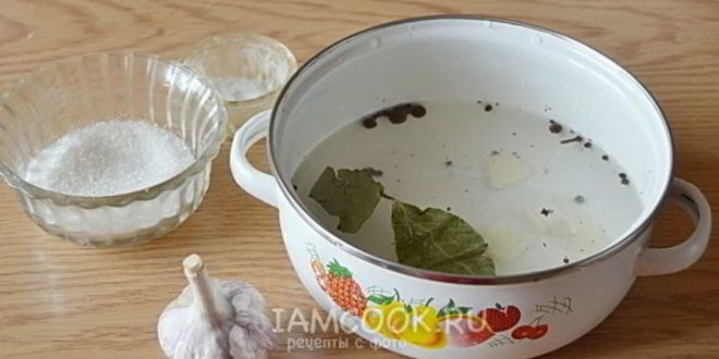 Рецепт маринада для грибов