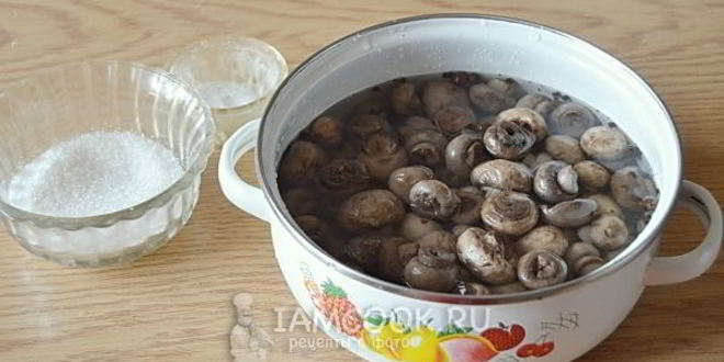 Рецепт маринада для грибов
