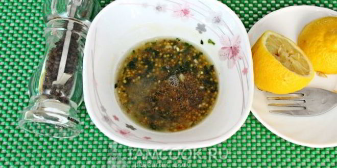 Рецепт маринада для курицы в духовке