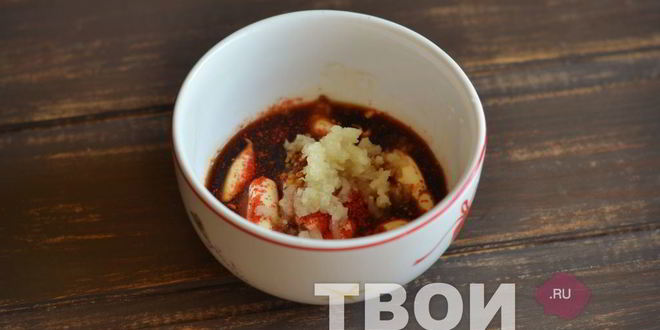 Рецепт маринада для курицы