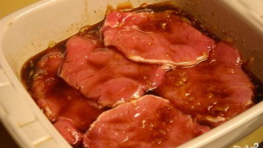 Рецепт маринада для свиных отбивных