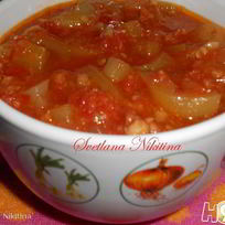 Салат-соус с кабачками