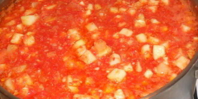 Рецепт салата-соуса с кабачками