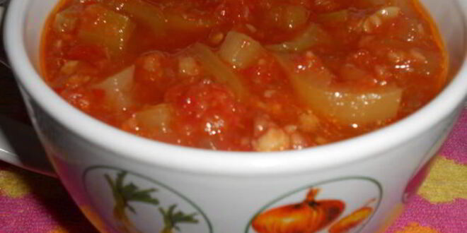 Рецепт салата-соуса с кабачками