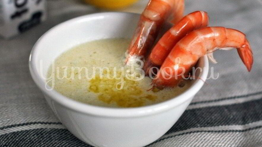 Рецепт сливочного соуса с лимоном и чесноком к морепродуктам