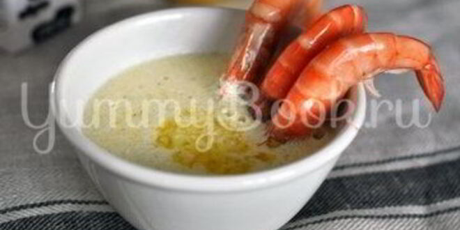 Рецепт сливочного соуса с лимоном и чесноком к морепродуктам