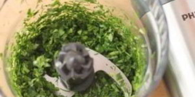 Рецепт сметанного соуса с зеленью