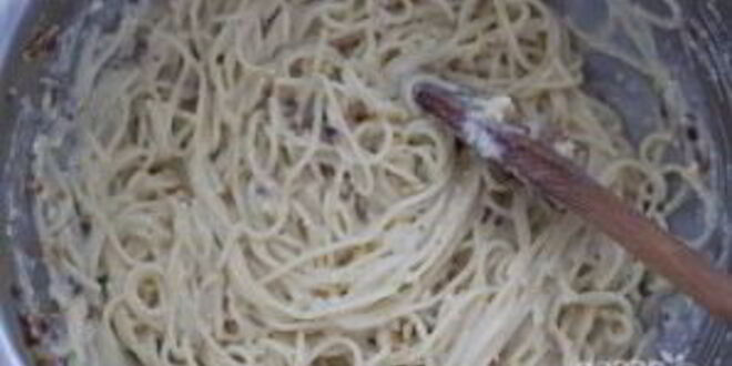 Рецепт соуса для пасты карбонара