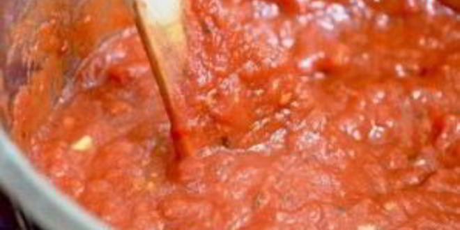Рецепт соуса для пиццы