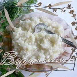 Рецепт Соуса из хрена