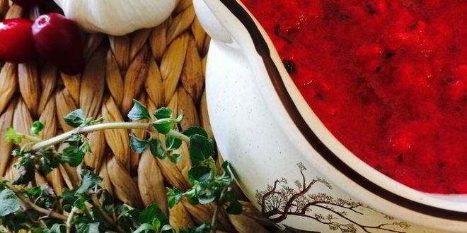 Рецепт соуса из кизила