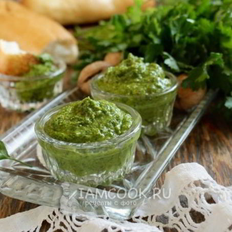 Рецепт Песто из петрушки