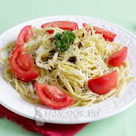 Рецепт Спагетти с соусом Песто