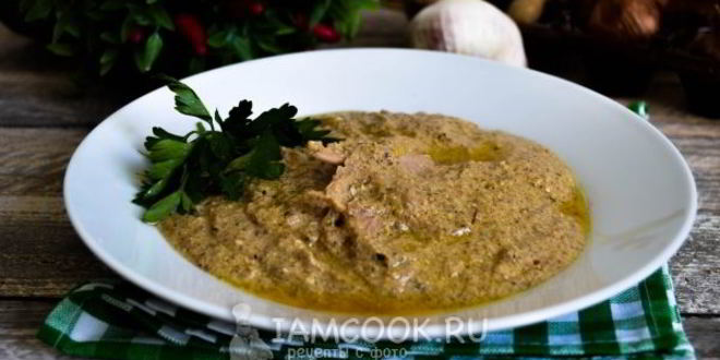 Рецепт сациви из курицы по-грузински