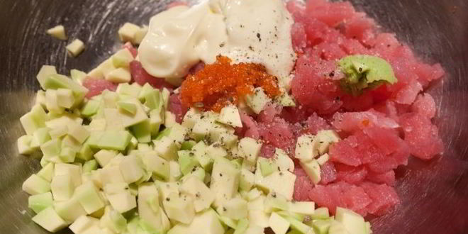 Рецепт тартара из тунца