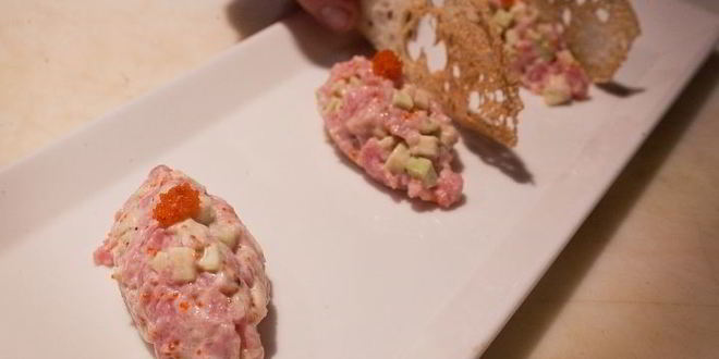 Рецепт тартара из тунца