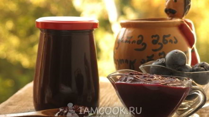 Рецепт ткемали из терна