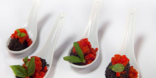 Рецепт тапенада из оливок с запеченным перцем