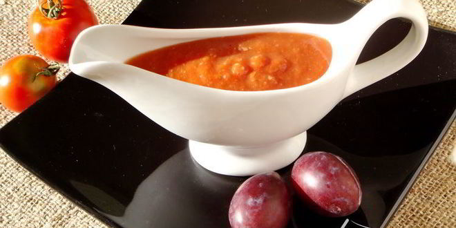 Рецепт томатного соуса со сливами