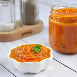 Рецепт Зимнего соуса из запеченных помидоров