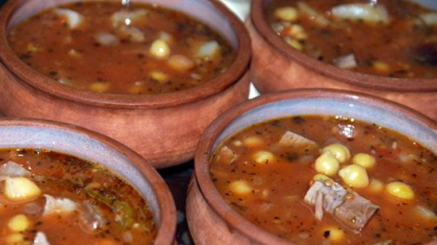 Рецепт азербайджанского супа пити в горшочках