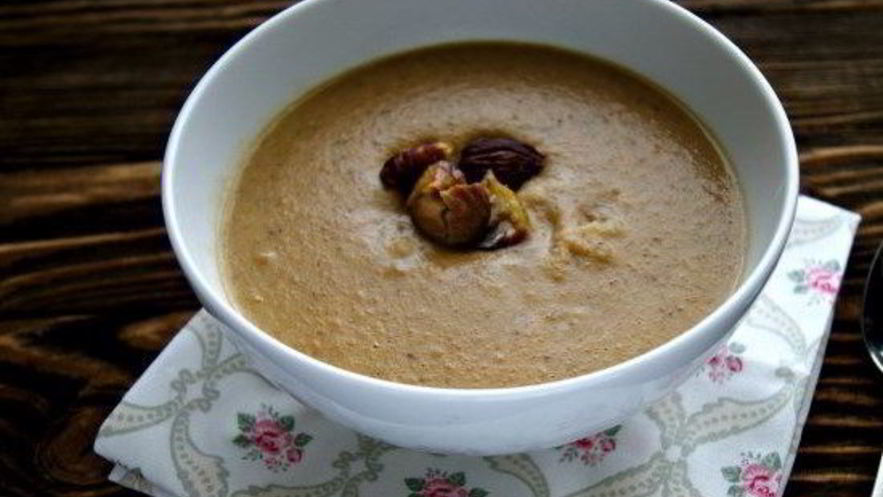 Рецепт бискайского супа с каштанами