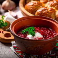 Рецепт Борща черниговского томленого