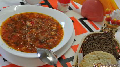 Рецепт Борща домашнего