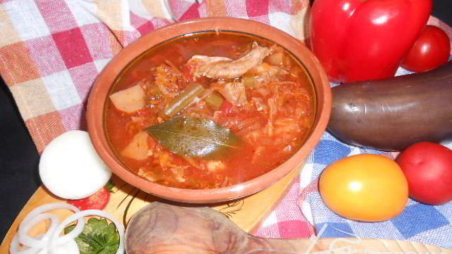 Рецепт борща гетманского