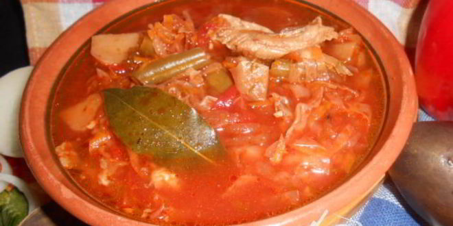 Рецепт борща гетманского