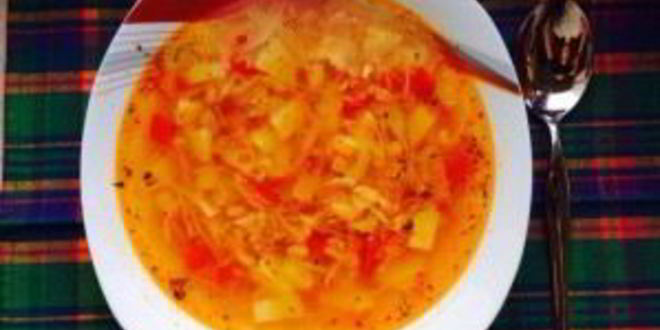 Рецепт борща из куриного филе