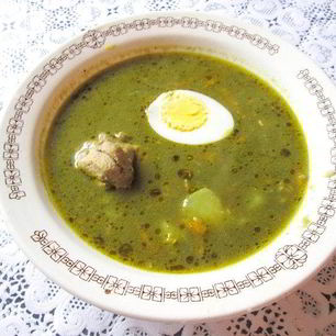 Рецепт Борща из щавеля консервированного